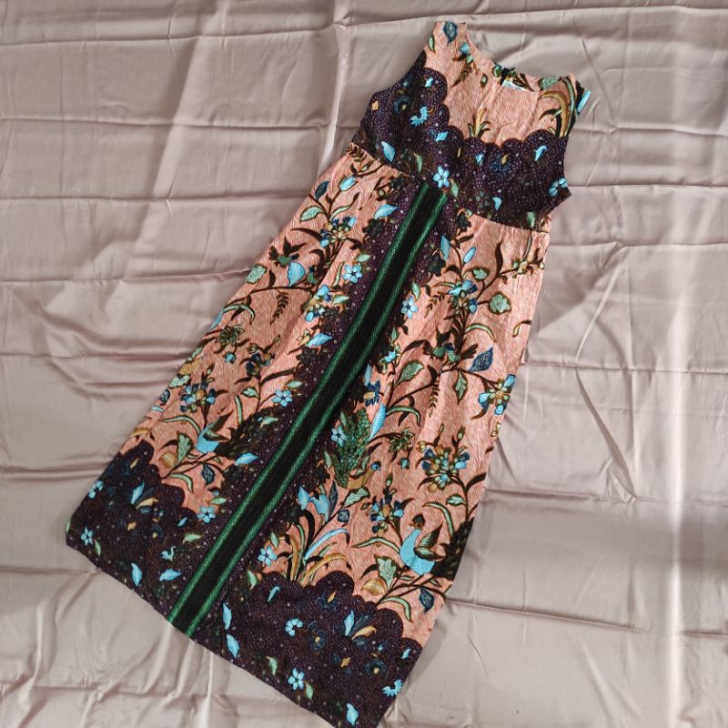 [PRELOVED] Maxi Dress batik bunga cantik