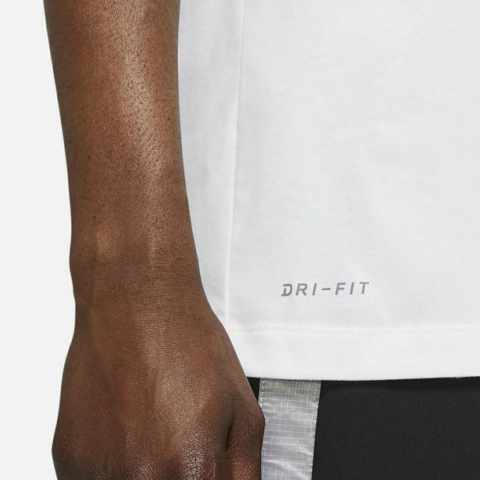 ORIGINAL CN3575 102 Mens Jordan Air Dri Fit Cotton Short Sleeve Crew Original