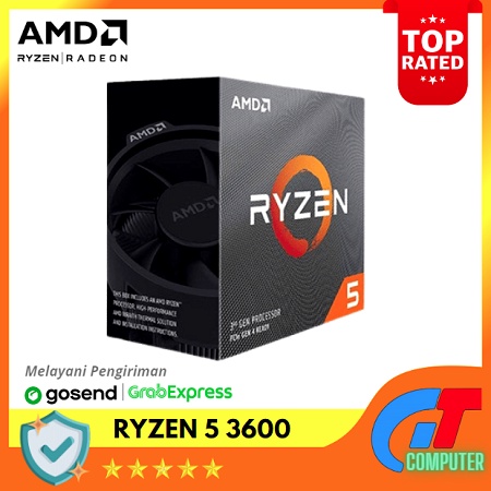 PROC AMD Ryzen 5 3600 6-Core 3.6 GHz AM4