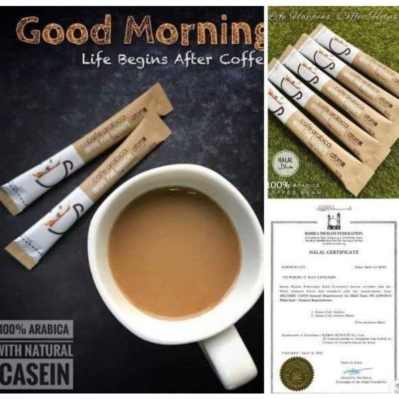 

Kopi Arabica Korean(per sachet)