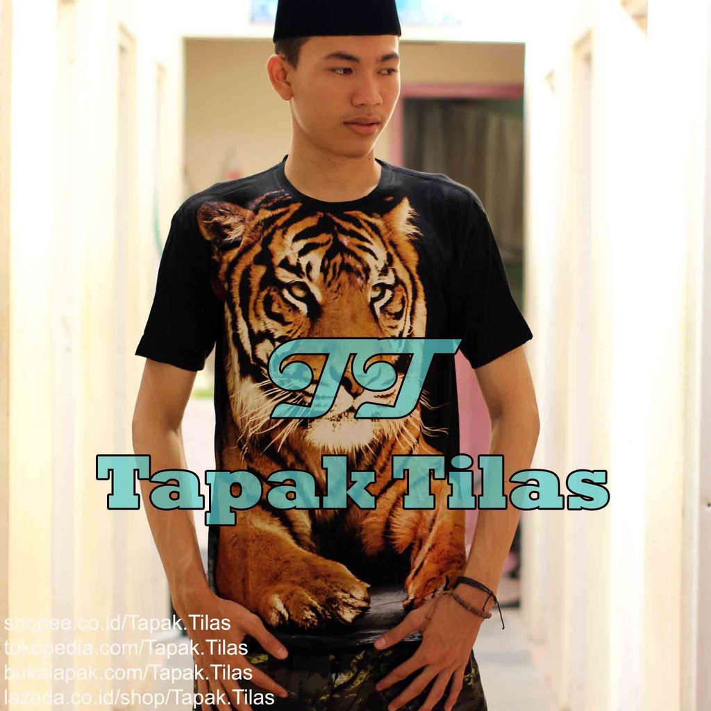 Kaos Macan 3D - Kaos Karakter 3D - Kaos Distro-kaos harimau