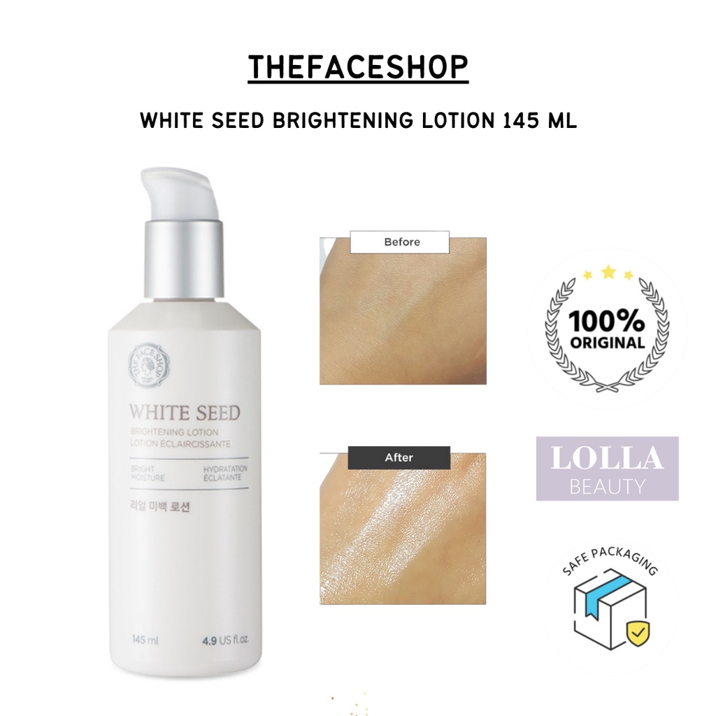 THEFACESHOP - White Seed Brightening Lotion 145 ml