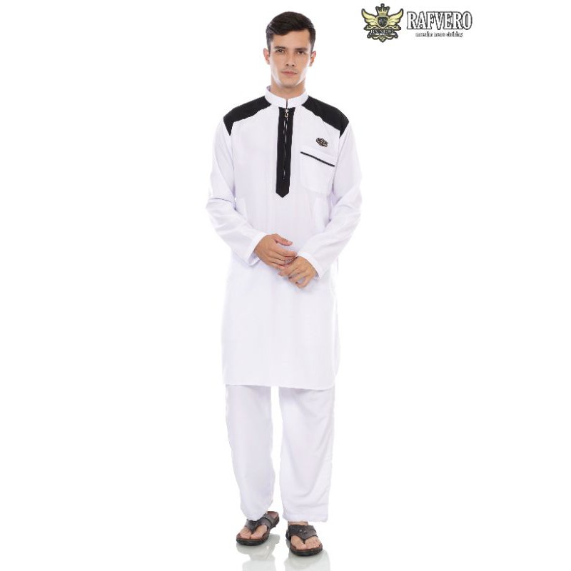 Baju Muslim Pria - Setelan Pakistan Rafvero - Baju muslim koko Rafvero - Pakistan Rafvero Original