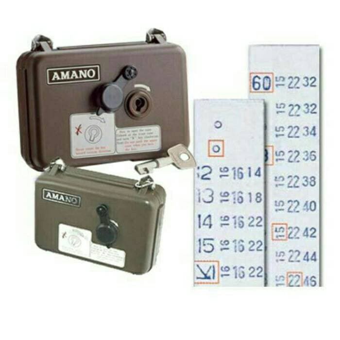 

Security Control/Absen Security Amano Pr600#Ready Murah