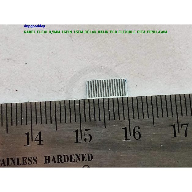 

Kabel Flexi 0,5Mm 16Pin 15Cm Bolak Balik Pcb Flexible Pita Pipih Awm Dnpgood11 Ayo Beli