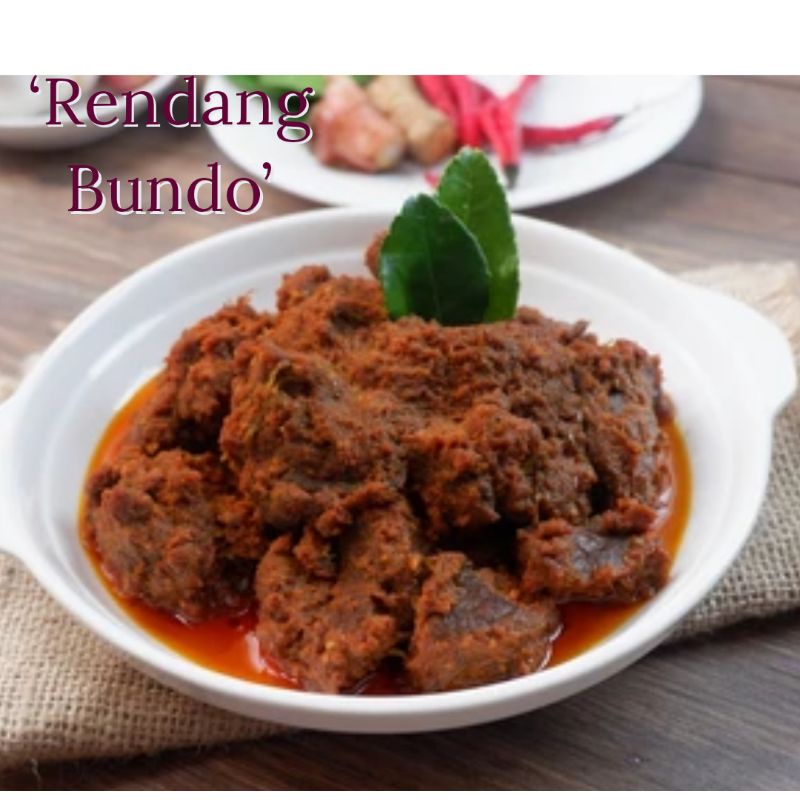 

RENDANG PADANG Daging Sapi 215gr / Khas BUNDOheart