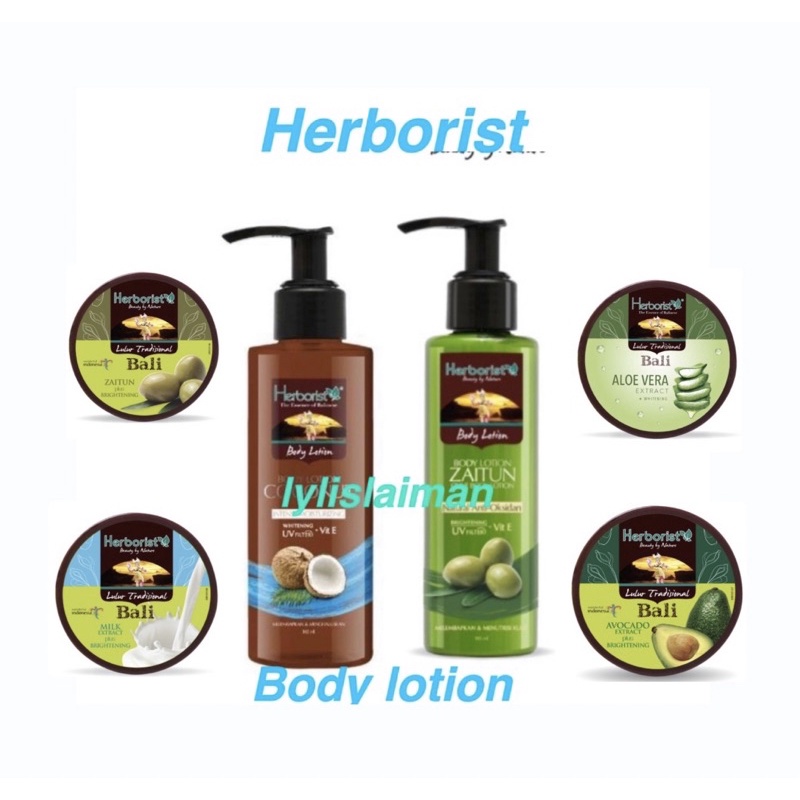Jual Herborist Body Lotion 145ml / Lulur 100 gr Shopee Indonesia