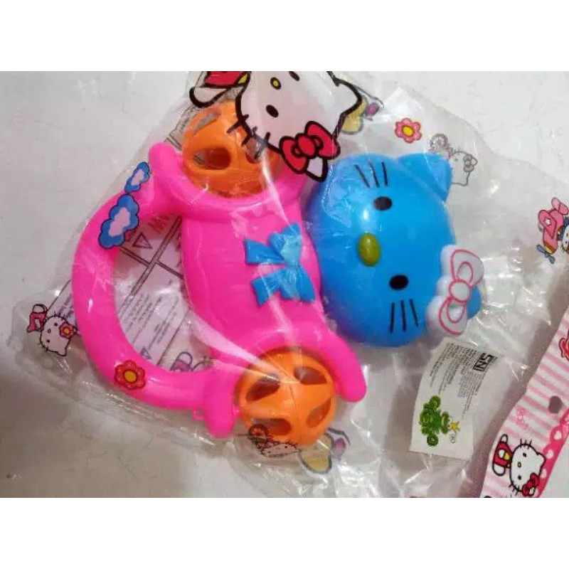 Mainan Bayi Krincingan Kerincingan Doraemon Hello Kitty