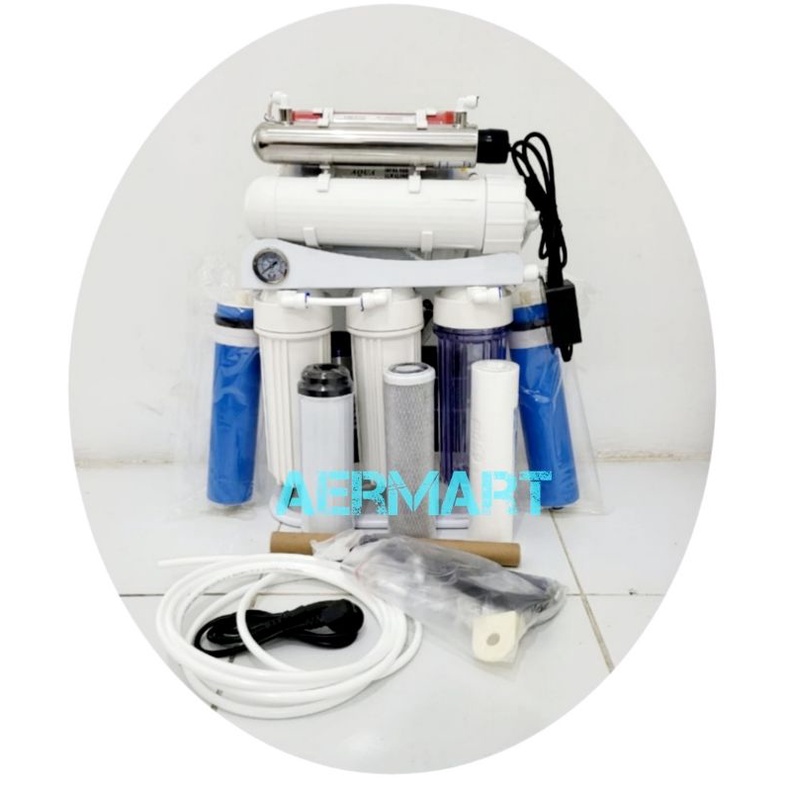 Mesin RO 1000 GPD 10 Step - Reverse Osmosis 1000GPD 10 Tahap Undersink