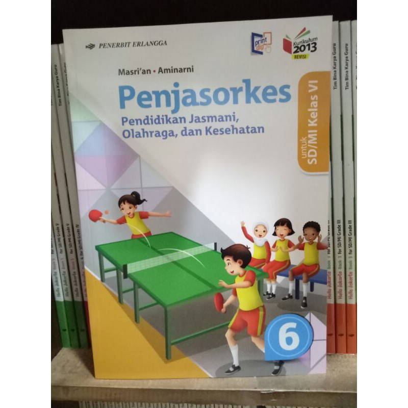 Penjasorkes kelas  6 SD Erlangga
