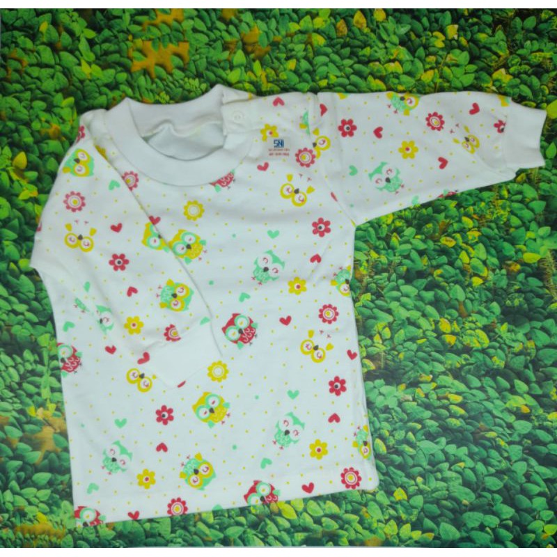 Baju Bayi / Atasan Baju Kancing Samping Uk No.12-18
