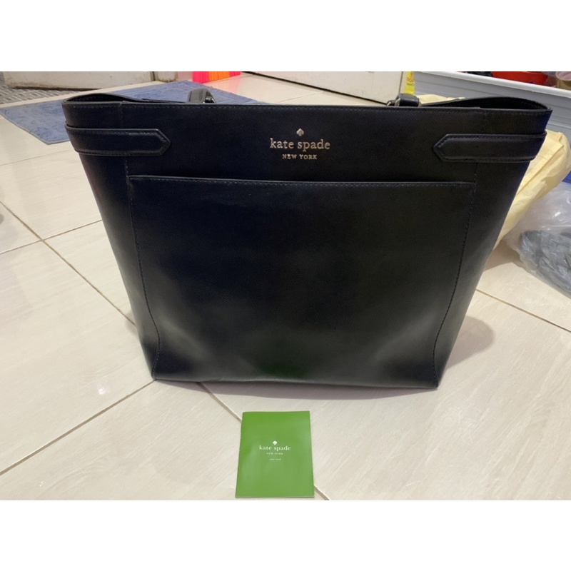 Preloved Kate Spade Staci Laptop Tote Black
