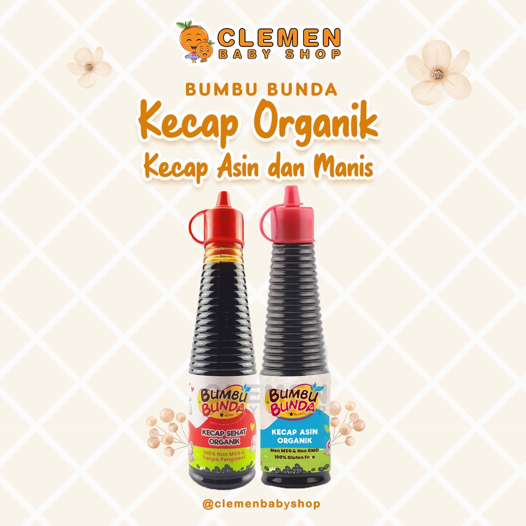 

Bumbu Bunda Kecap Sehat Organic (Kecap MPASI)