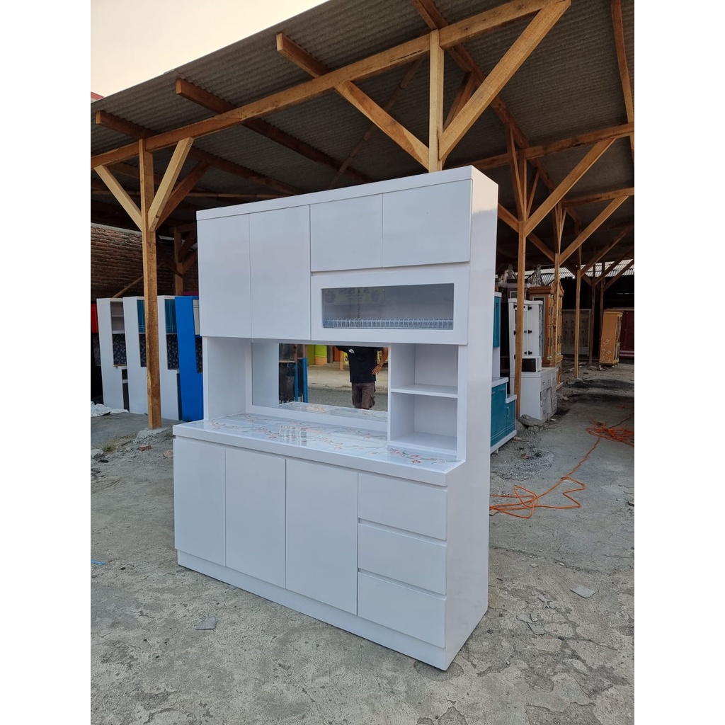 FREE ONGKIR / LEMARI SAYUR 4 PINTU / RAK SAYUR 4 PINTU / RAK PIRING