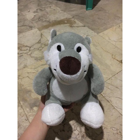 Boneka Timezone Wolf / Serigala Lucu Ukuran Kecil 24cm - Mainan Anak