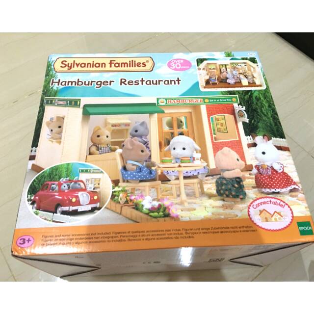 Sylvanian families hamburger restaurant original