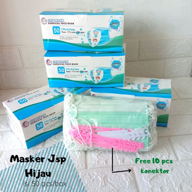 MASKER JSP HIJAU