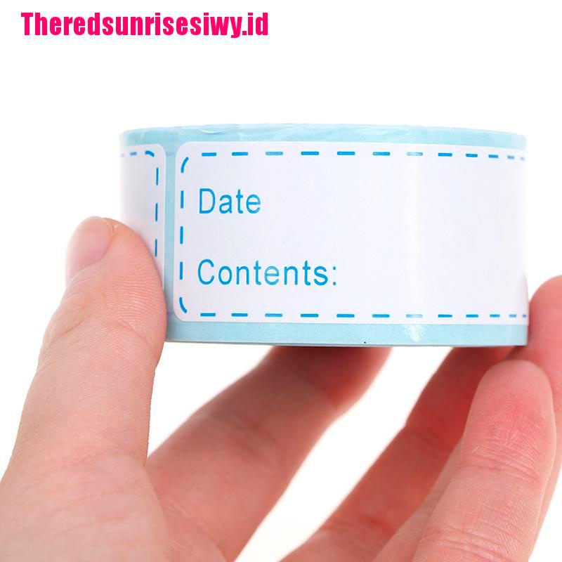 %Home &amp; living%%Refrigerator Freezer Food Storage Date Label Content Stickers for Bottle Jar