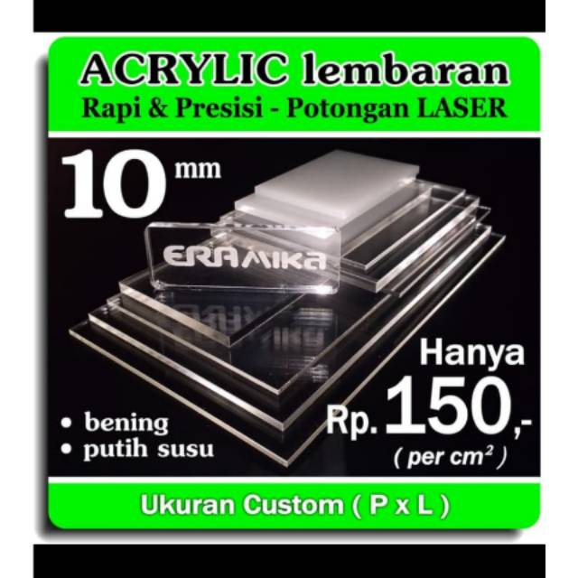 

Akrilik 10 mm custom