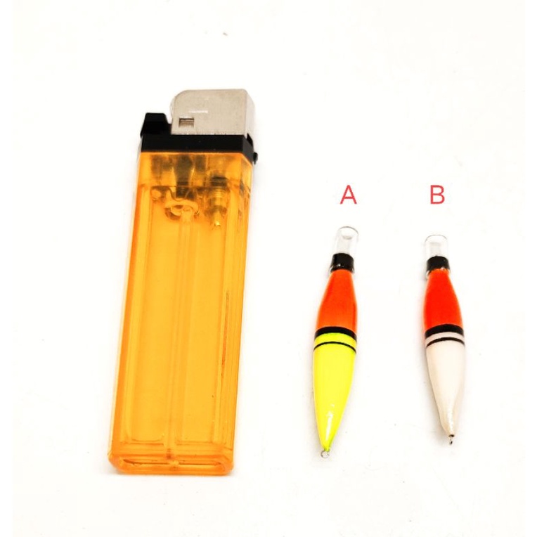 Pelampung Kumbul Pancing Kayu Bawang Pospor Starlite Starlet Ringan Peka