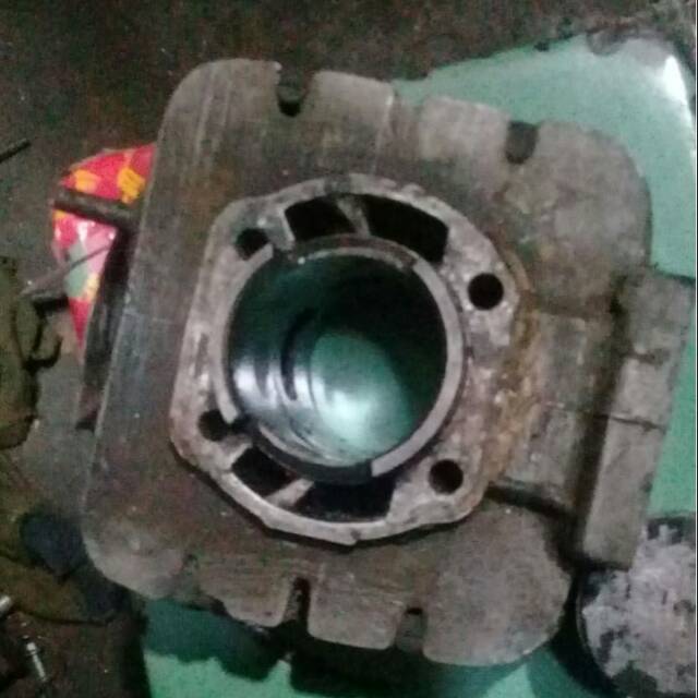 Boring blok seher yamaha Rx 100  komplit