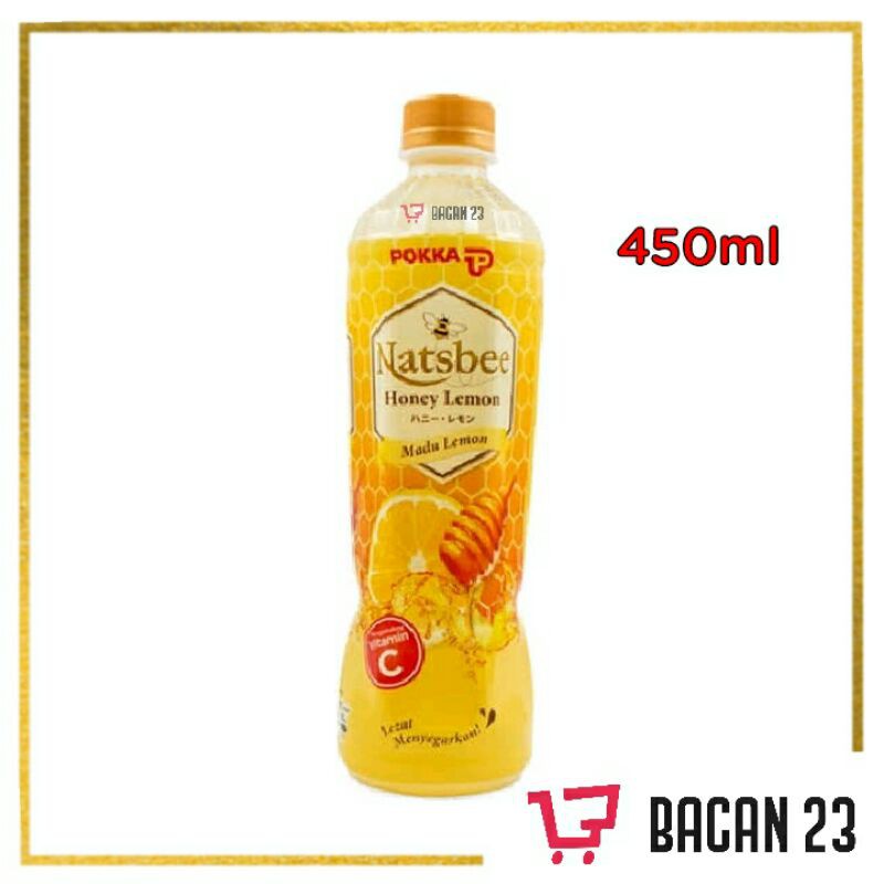 

Natsbee Madu Lemon (450ml) / Minuman Botol / Minuman Madu / Bacan 23 - Bacan23