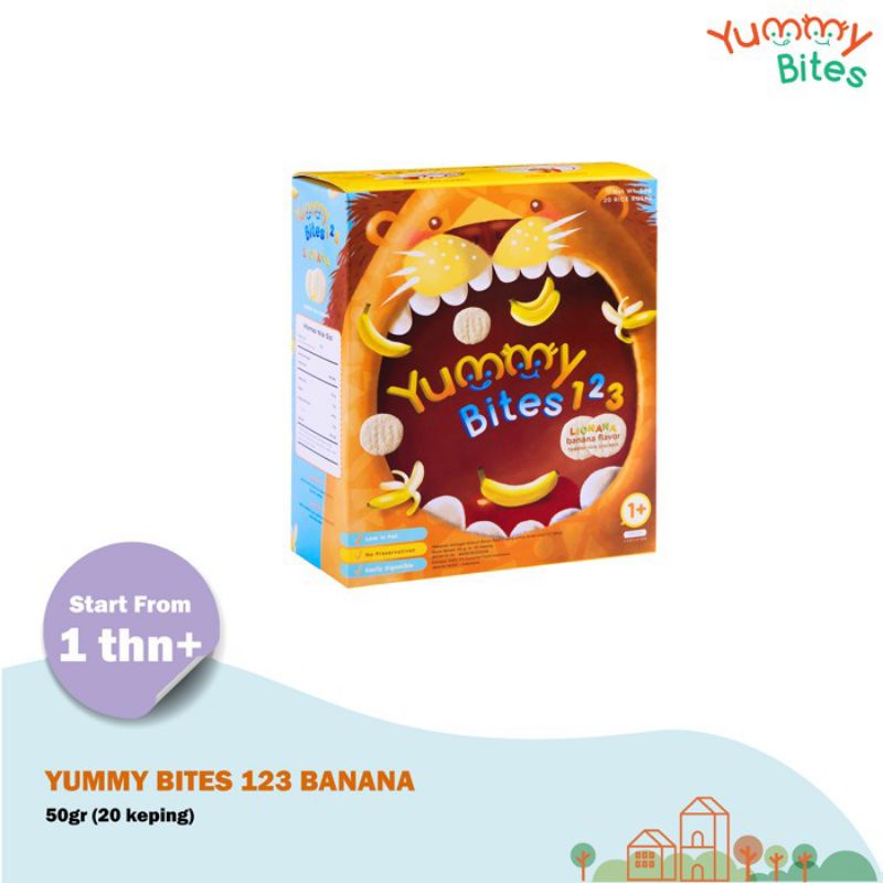 

YUMMY BITES RICE CRACKERS 123 50gr