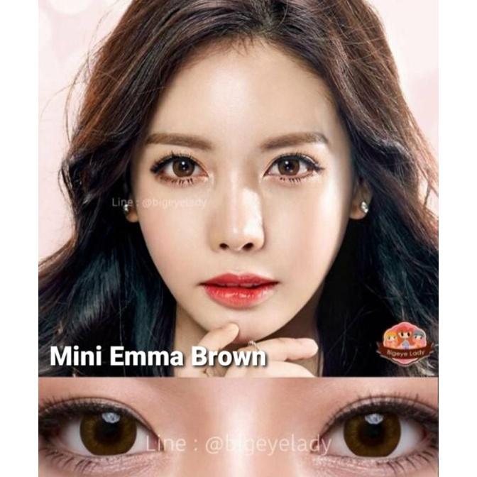 SOFTLENS MINI EMMA GREY BROWN NORMAL MINUS s.d -6.00 DREAMCOLOR