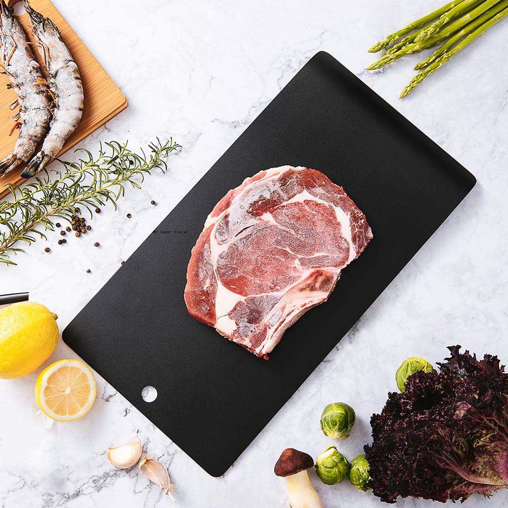 Xiaomi Huohou Superconducting Thawing Plate Fast Defrosting Tray Thaw Frozen Food Meat Quick Defrosting Plate Board Kitchen Tool