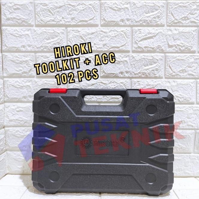 Hiroki Toolkit Set 102 Pcs - Toolkit Hand Tools-Perkakas Tang