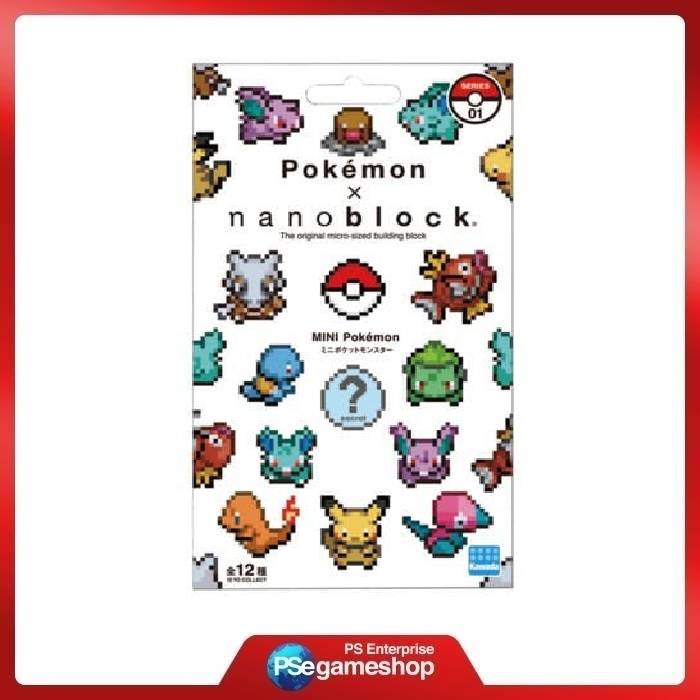 Mini Pokemon Nanoblock Series 01