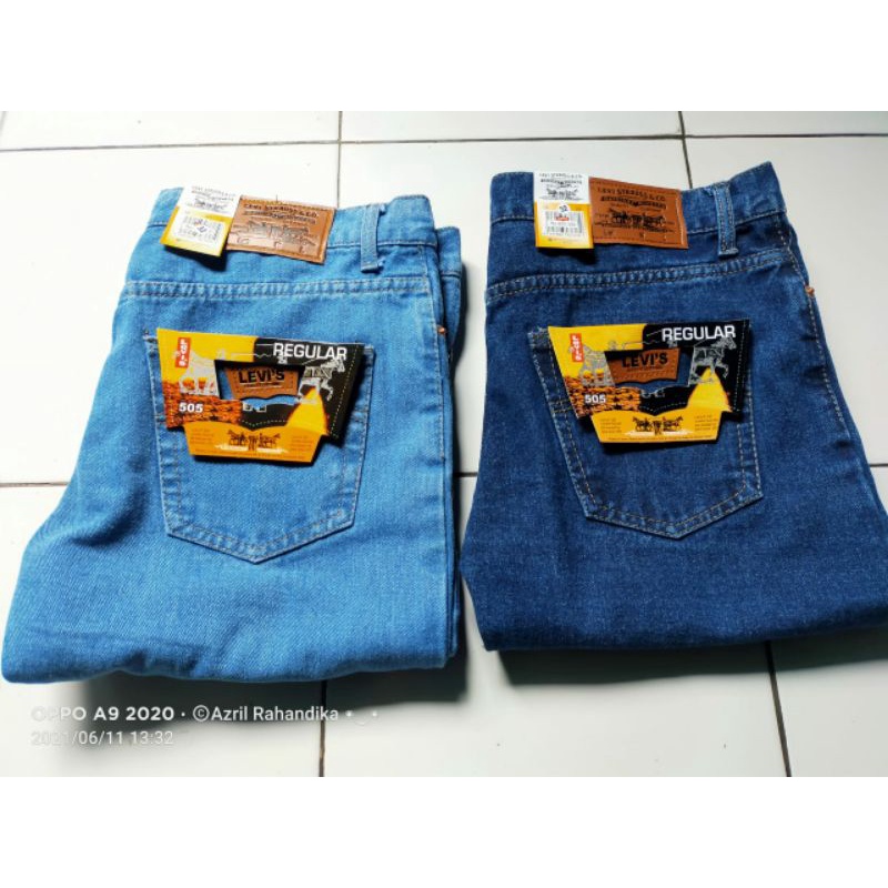 CELANA PANJANG PRIA JEANS STANDAR REGULER PREMIUM