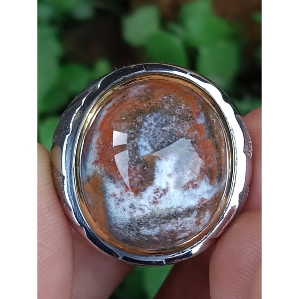 ✅ Bacan Doko Pancawarna / Bacan Kembang ( Batu Akik Natural asli Ternate - bukan bio solar aceh kecu