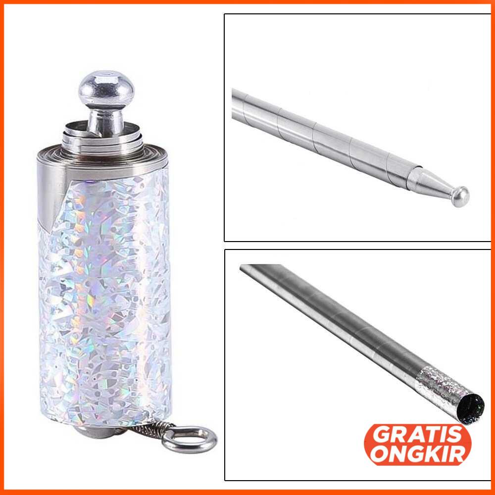 Tongkat Sulap Appearing Metal Cane Magic Trick - Mstk-002 150cm