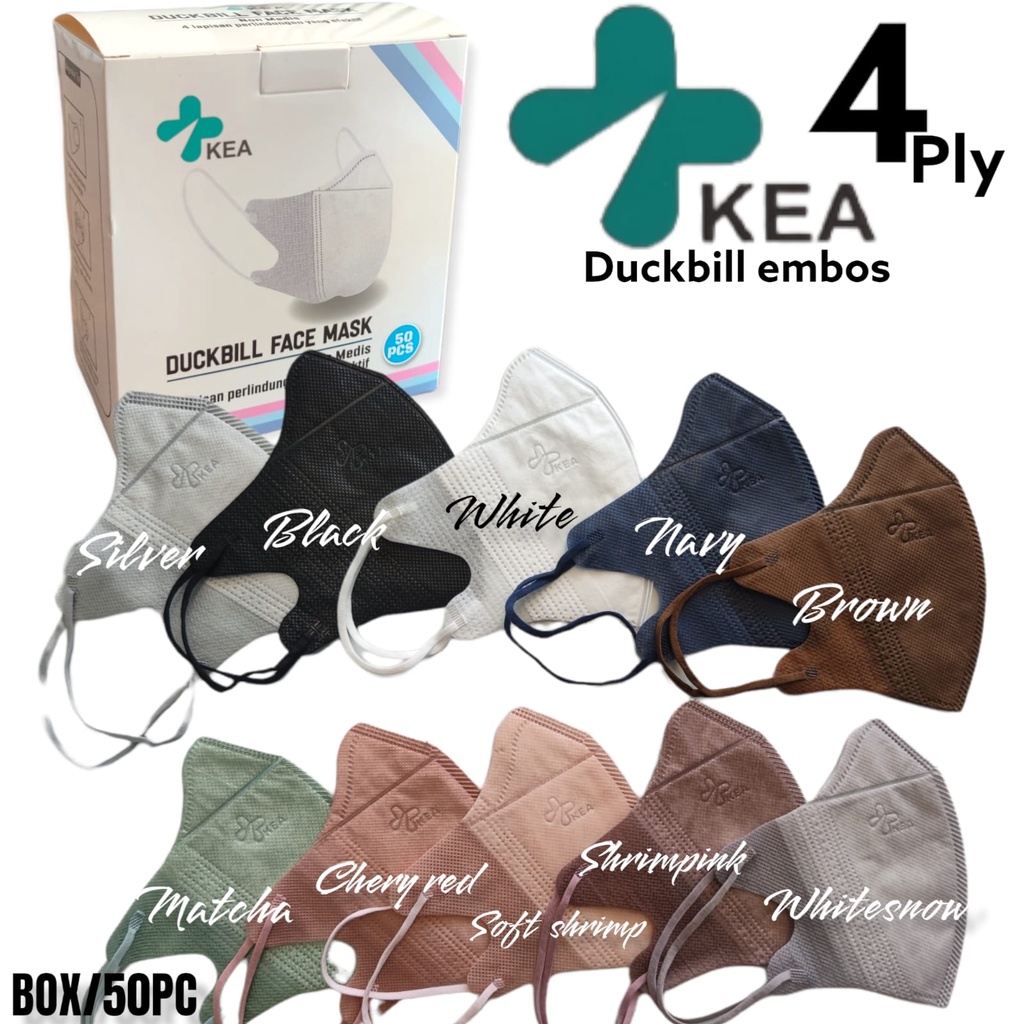 MASKER DUCKBILL KEA EMBOS BOX 50 PCS