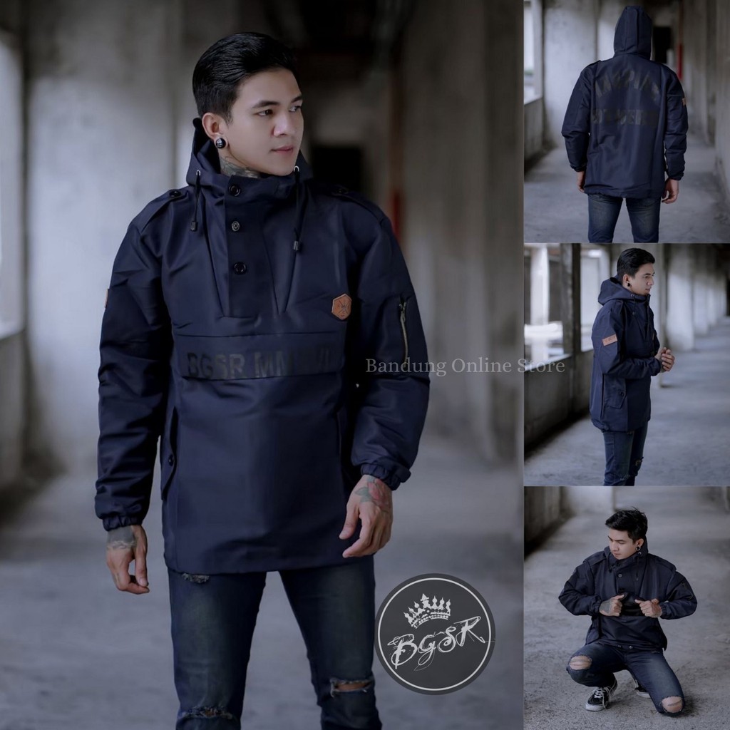 BGSR JAKET CAGOULE WATERPROOF /JAKET CAGOULE PREMIUM/JAKET PARASUT/JAKET WATERPROOF PRIA