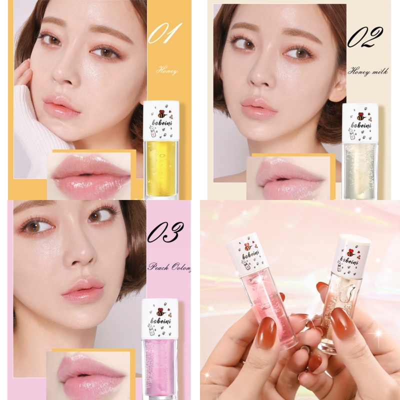 PEACH OOLONG HONEY MILK Lipbalm Pelembab Bibir Lips Moisturizing Lip Balm Lip Gloss XX013