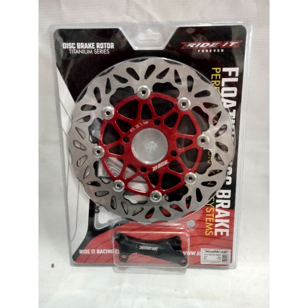 Piringan Cakram beat vario 125  scoppy beat fi UK 260 Motif  Psm Floating breket CNC Ride IT