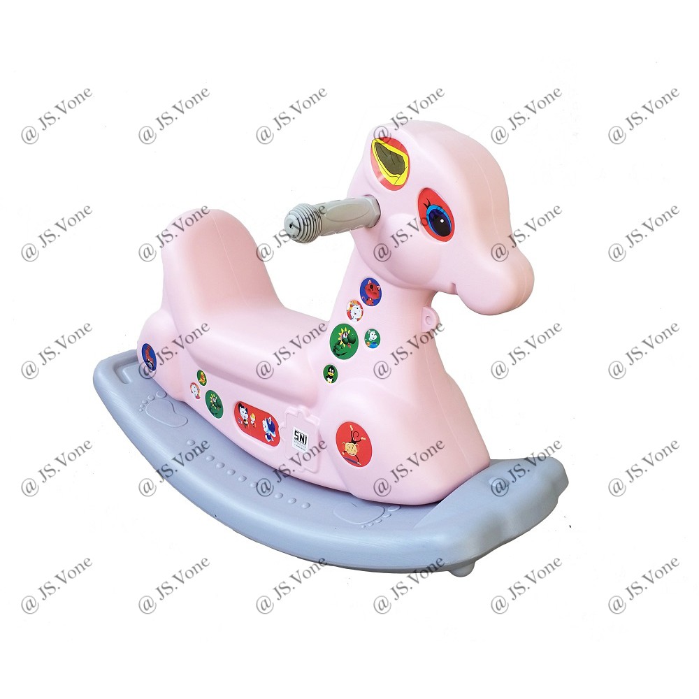 Kuda kudaan / Jungkat Jungkit / Ayunan Plastik - Rocking Horse Mainan Anak