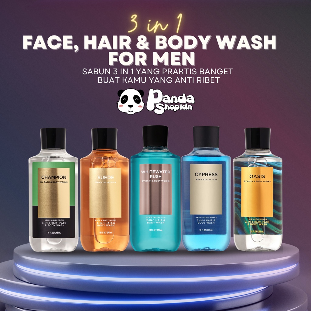 BBW 2 in1 Hair and Body Wash for Men