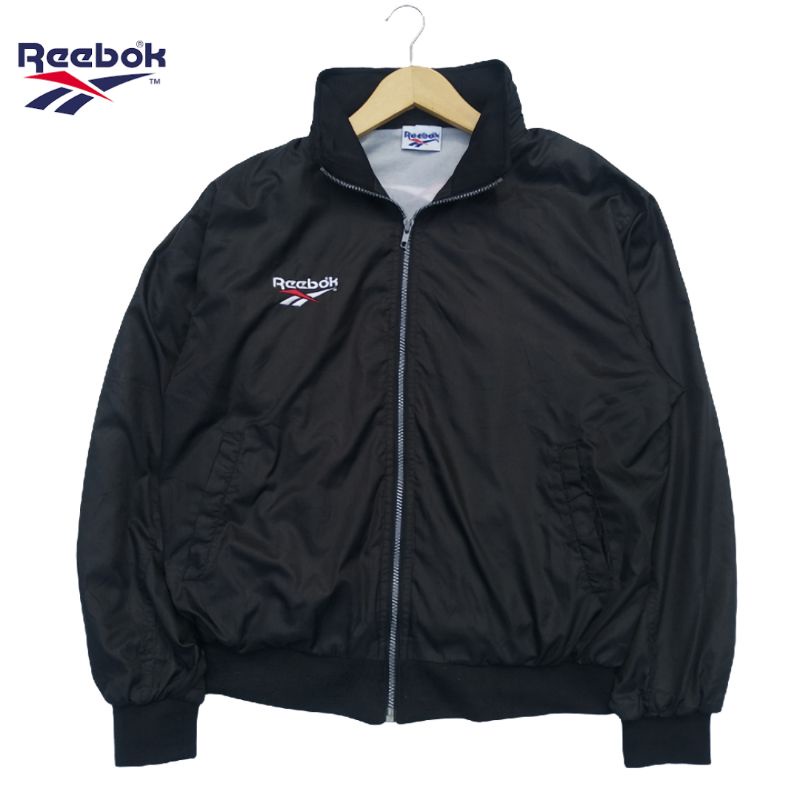 JAKET WINDBREAKER REEBOK VINTAGE JACKET 90s PRELOVED THRIFT JAKET PRIA DAN WANITA BORONGAN MURAH