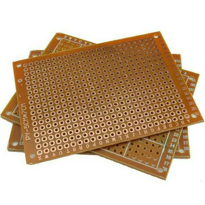 

5 X 7 5X7 Cm Diy Prototype Paper Pcb Universal Board Artec01 Murah