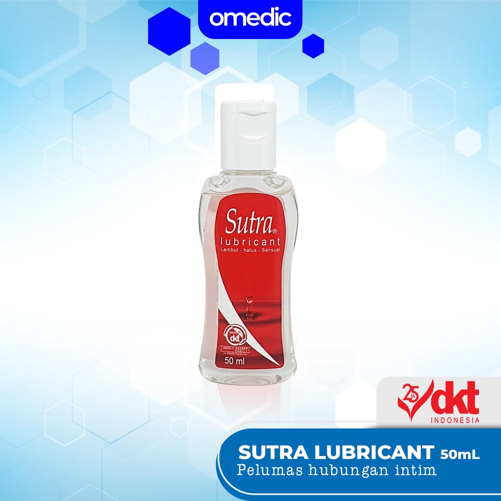 Sutra Lubricant 50 ml Gel Pelumas Alat Bantu Seksual Pelicin Waterbase