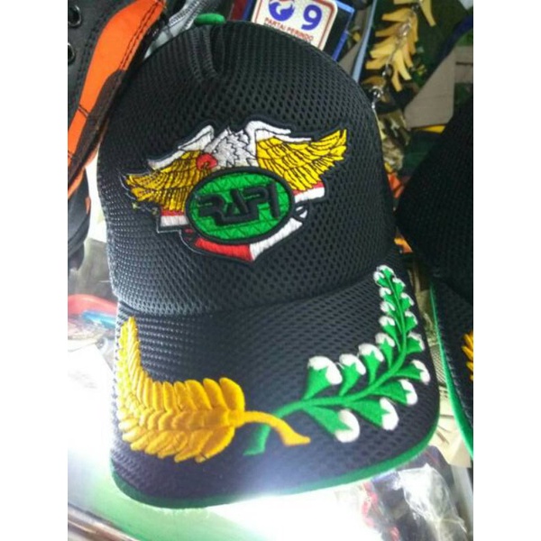 TOPI JARING RAPI/TOPI RAPI/TOPI LOGO RAPI