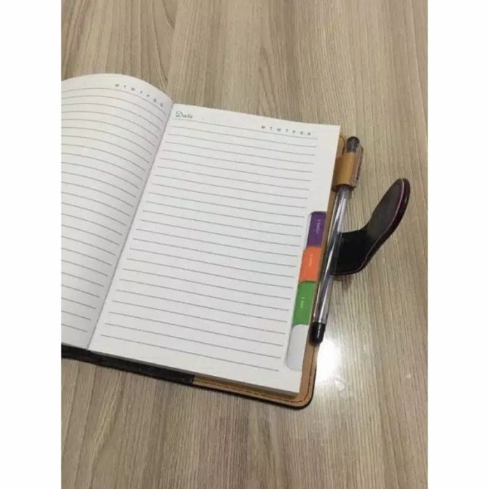 

Bergaransi Notebook/Agenda Bulanan Hitam Polos Leather Magnet Terbaru Berkualitas