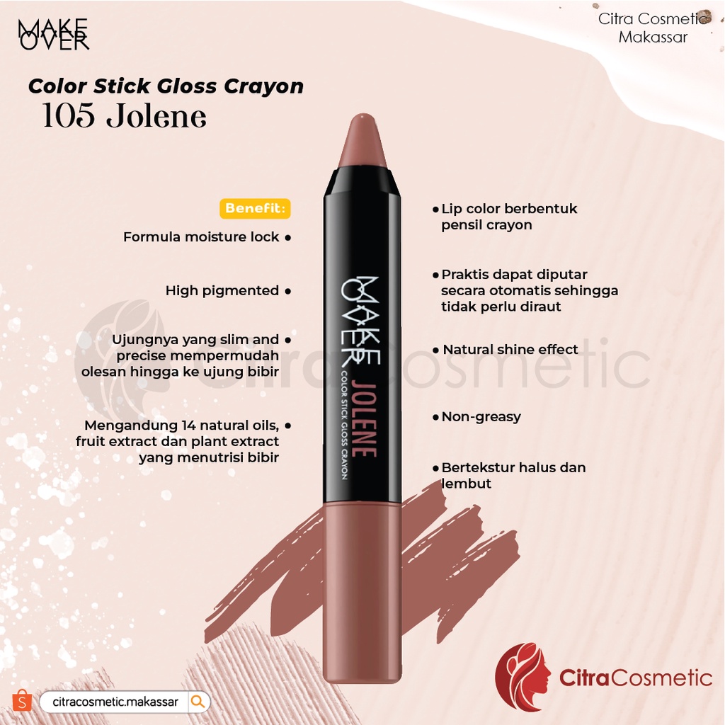 Make Over Color Stick Gloss Crayon