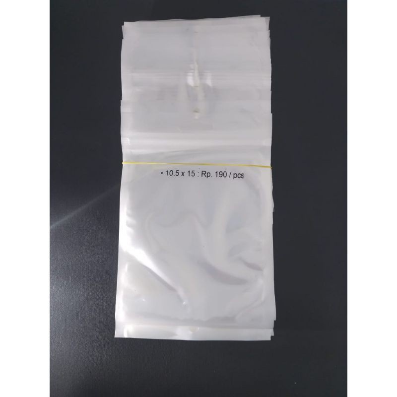 Plastik Klip Ziplock 10.5x15 Cm isi 100 Pcs