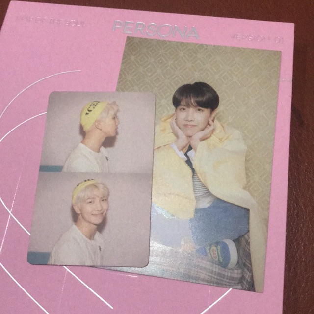 BTS ALBUM PERSONA MOTS PC NAMJOON POSTCARD HOBI