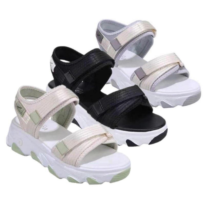 Sandal Wanita Tali Gunung Kazumi Wedges Wanita