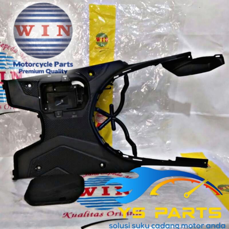 DEK LANTAI PIJAKAN KAKI+TUTUP AKI BEAT FI FOOTREST ATAS+TUTUP AKI BEAT FI